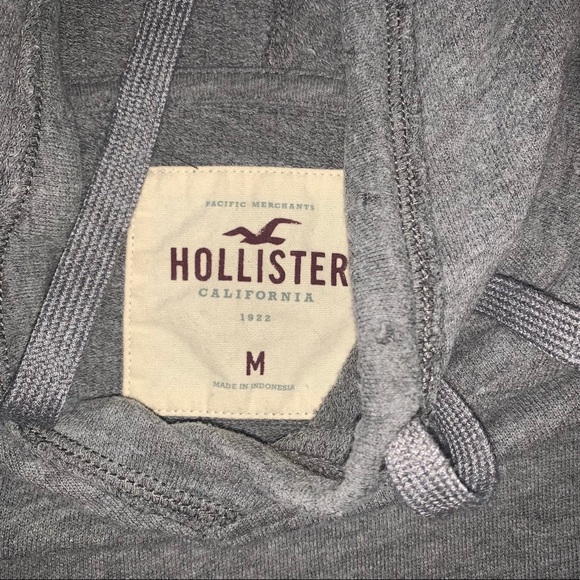 Hollister Distressed Shirt Hoodie - Picture 4 of 5
